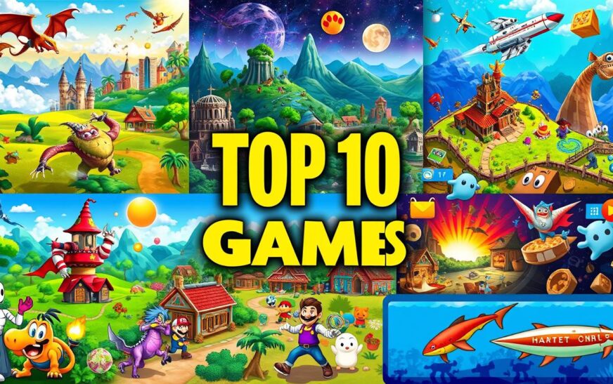 Top 10 Games in the World: Ultimate Gaming List