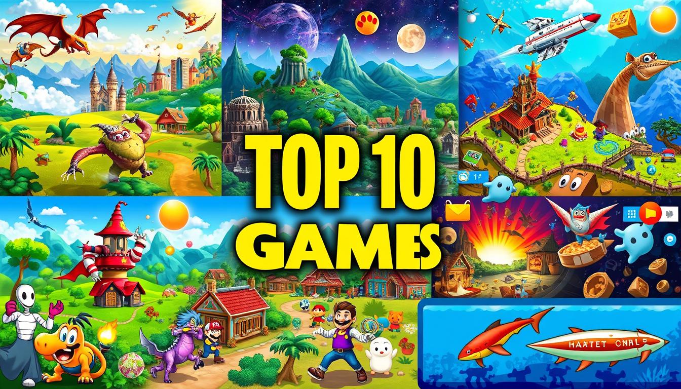 Top 10 Games in the World: Ultimate Gaming List